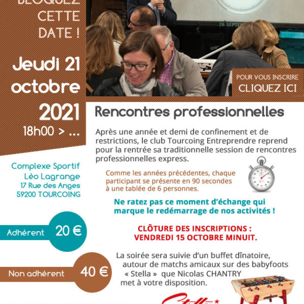 Tourcoing Entreprendre - speed business meeting